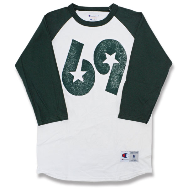 BACKDROP】(バックドロップ) RAGLAN BASEBALL TEE / スポンジプリント ...