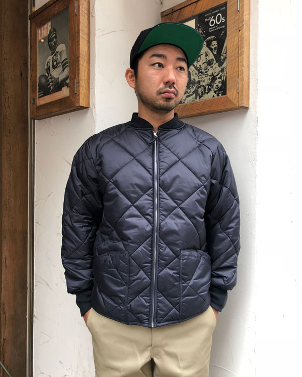 【ROTHCO】 NYLON QUILTED FLIGHT JACKET (Navy)