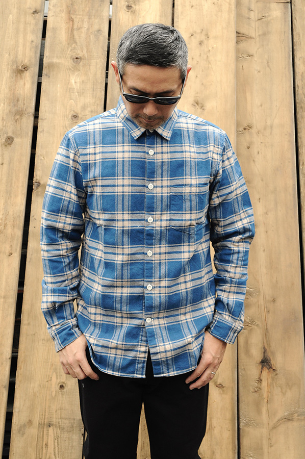 T.N JACK Flannel Check Shits