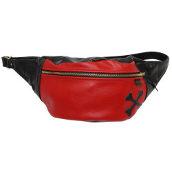 VANSON】(バンソン) 9SBB NEW FANNY PACK with CROSSBONE 2TONE