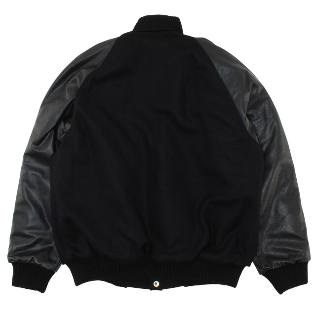 【HEWITT x BACKDROP】 STADIUM JACKET (Black/Black)